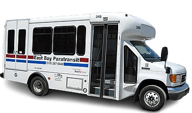 image of east bay paratransit van